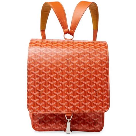 orange goyard jansen backpack|Goyard backpack dimensions.